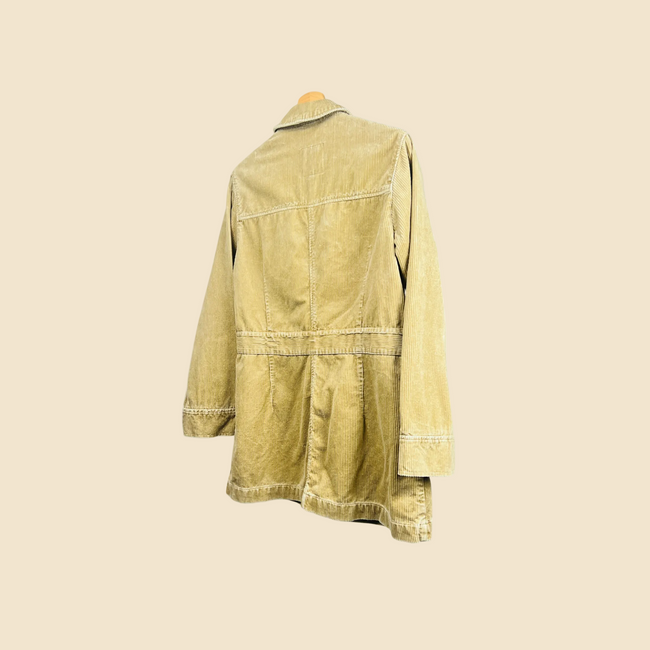 Veste AIGLE en velours côtelé beige - Taille 40