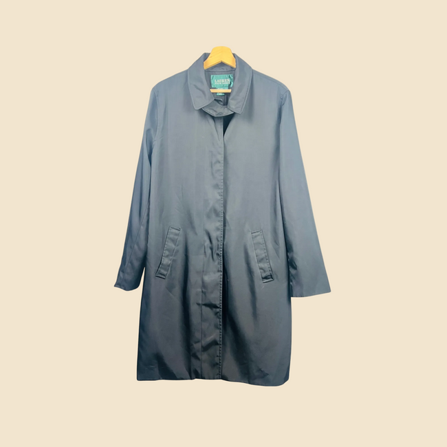 Trench coat LAUREN Ralph Lauren vintage noir - Taille L
