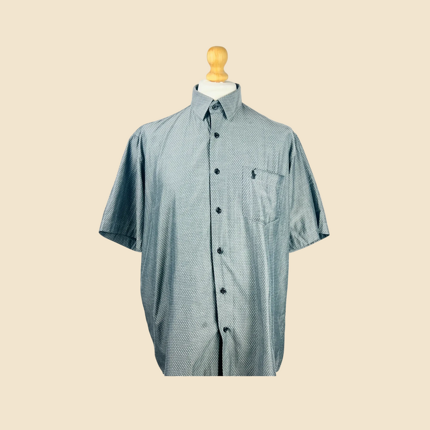 Chemise RALPH LAUREN manches courtes à motif - Taille XL