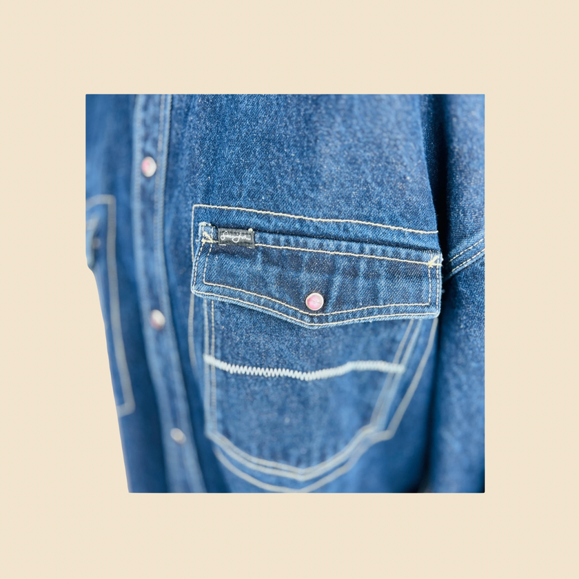 Veste en jeans SEAN JOHN - Taille XL