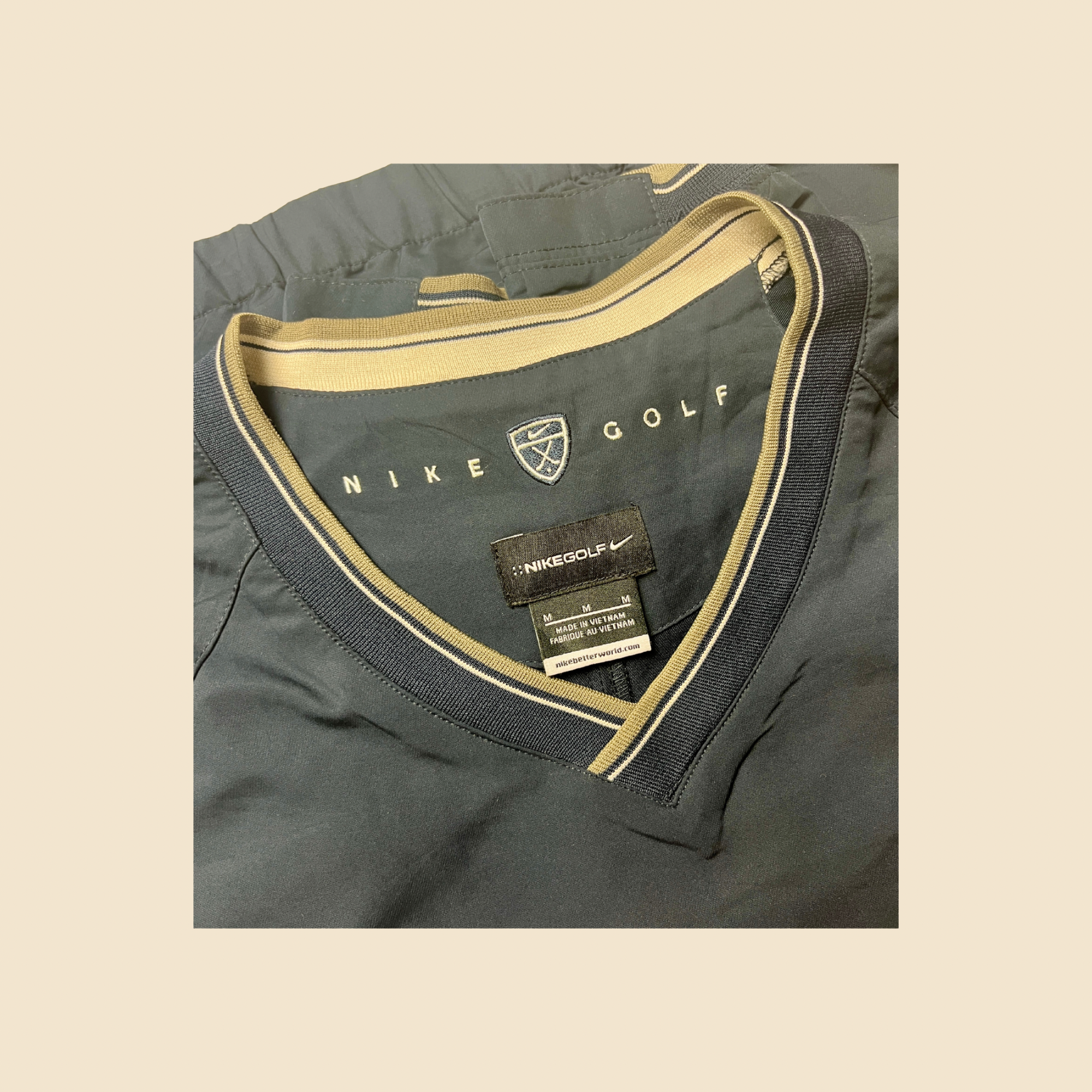 Tee-shirt NIKE Golf Vintage bleu foncé - Taille M