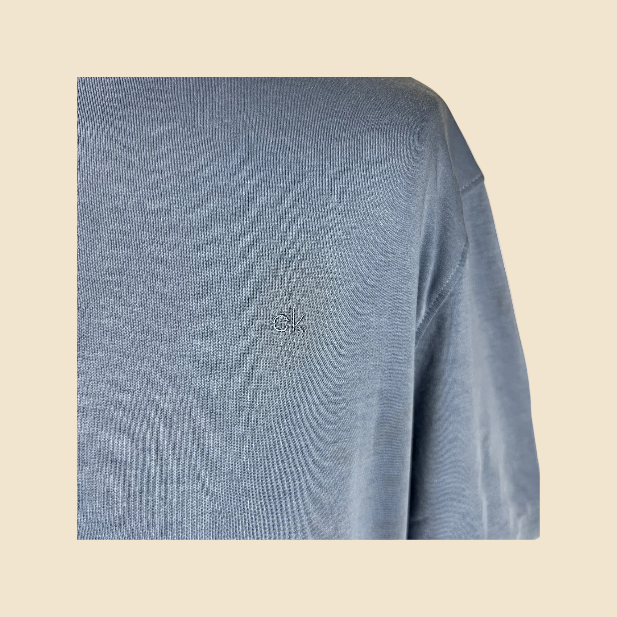 Polo CALVIN KLEIN bleu - Taille XXL