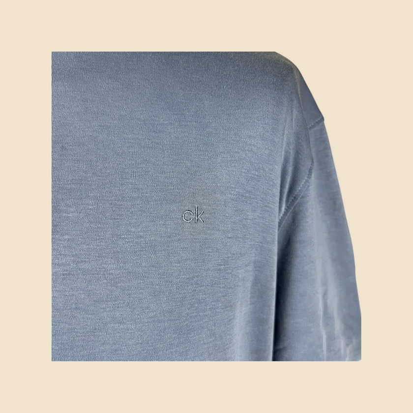 Polo CALVIN KLEIN bleu - Taille XXL