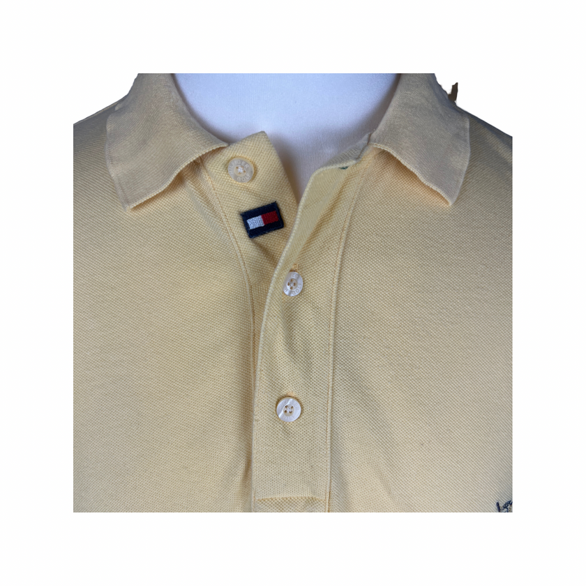 Polo TOMMY HILFIGER jaune - Taille L