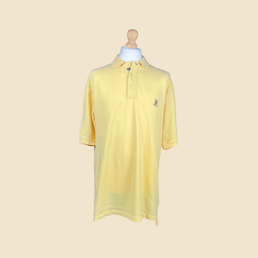 Polo TOMMY HILFIGER jaune - Taille L