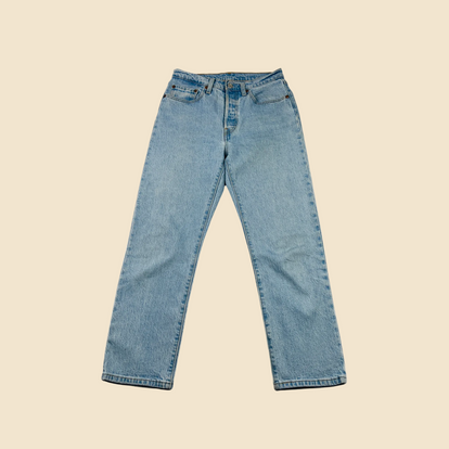 Levi's 501 faded blue jeans - Size W26/L26 (32/34FR)