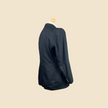 Blazer LAUREN Ralph Lauren vintage noir écusson brodé - Taille 42