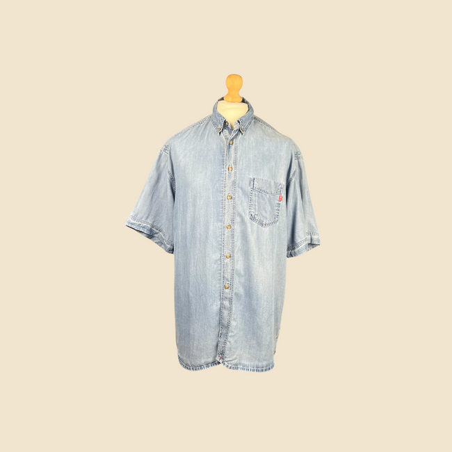 Chemise JOOP! denim bleu délavé - Taille XL