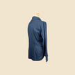 TOMMY HILFIGER navy blue shirt with white polka dots - Size S/M