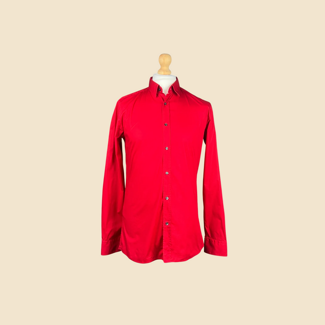 Red HUGO BOSS shirt - Size 40