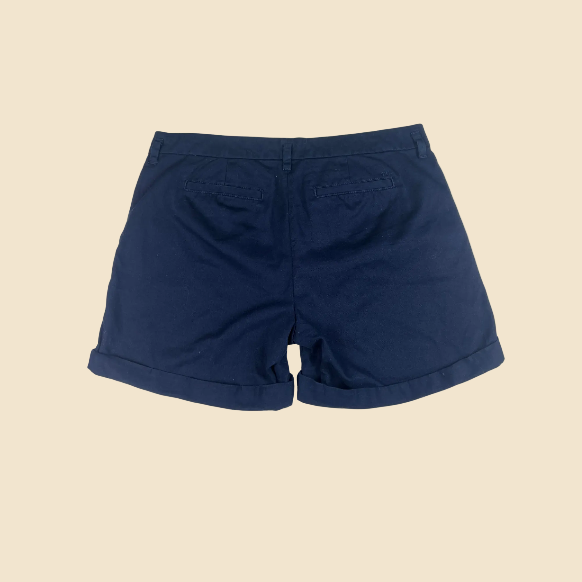 Short TOMMY HILFIGER chino bleu marine - Taille 8 (36/38FR)