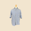 Chemise CAMEL collection vintage bleu & blanc - Taille S