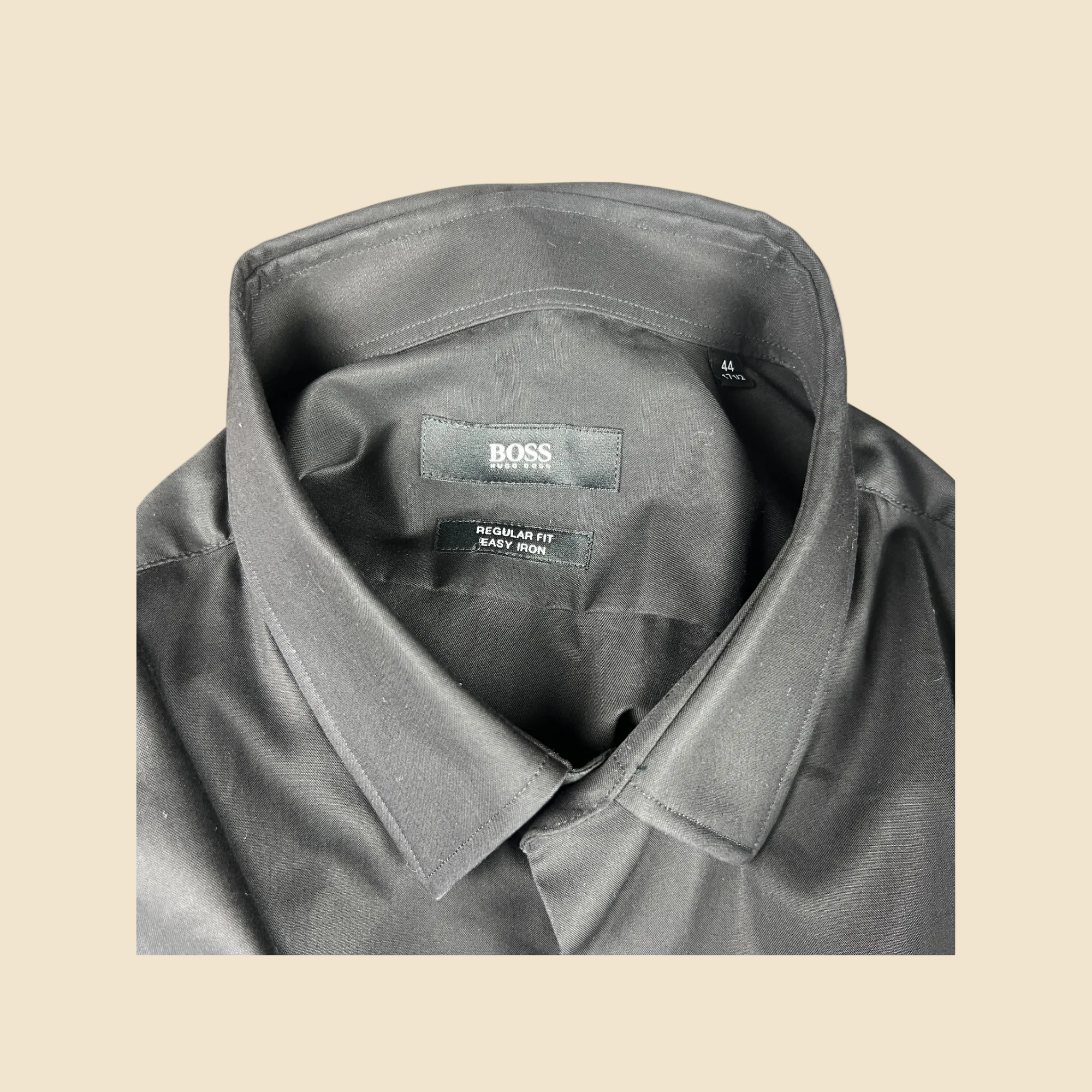 Chemise HUGO BOSS Easy Iron noire - Taille 44