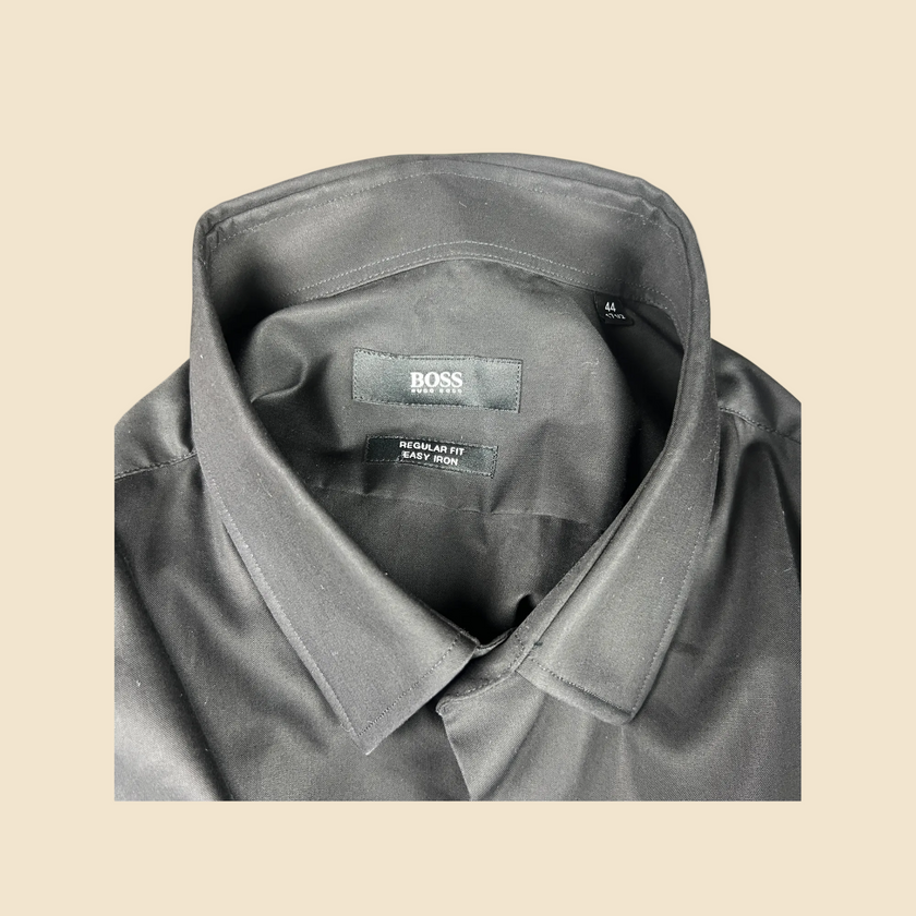 Chemise HUGO BOSS Easy Iron noire - Taille 44