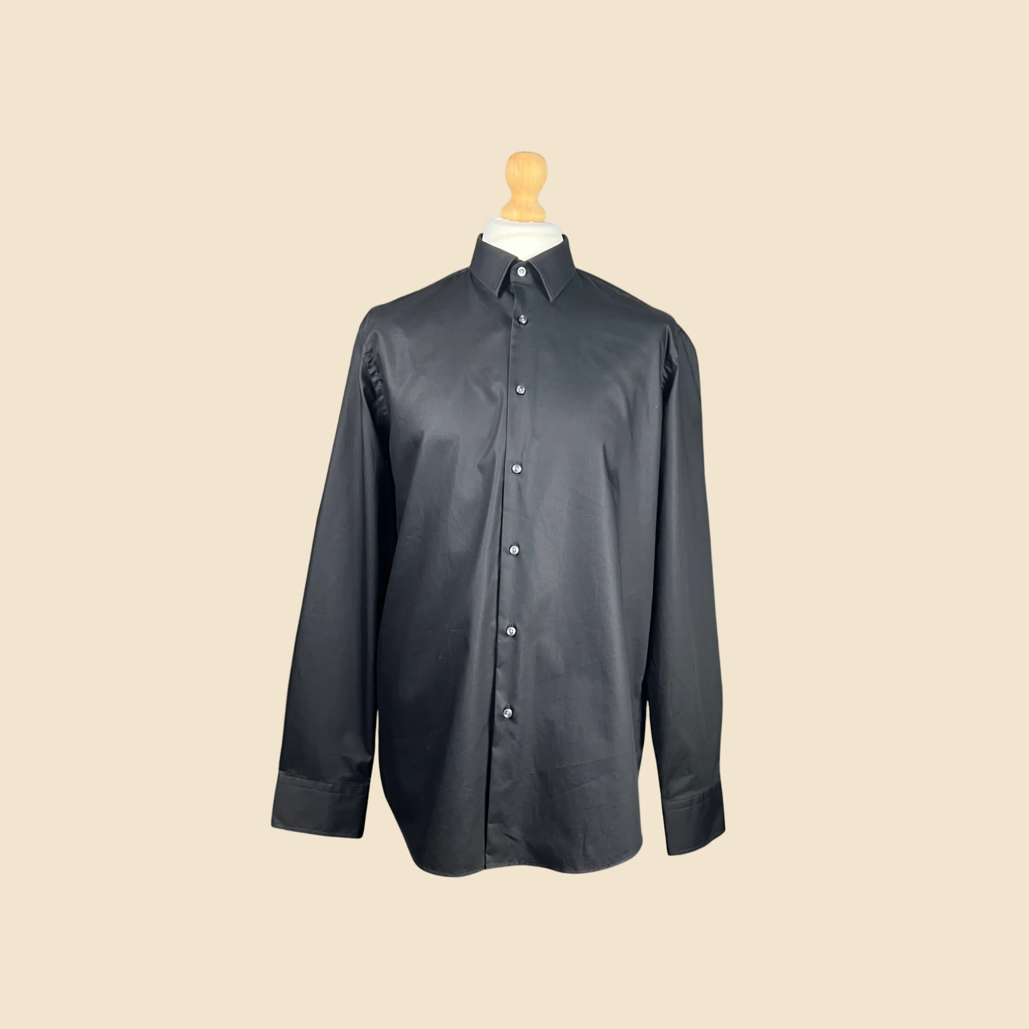 Chemise HUGO BOSS Easy Iron noire - Taille 44