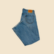 Jean LEVI'S 569 loose fit faded blue denim - Size W34/L32 (44FR)
